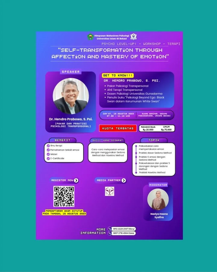 Himpunan mahasiswa psikologi universitas iislam 45 unisma bekasi