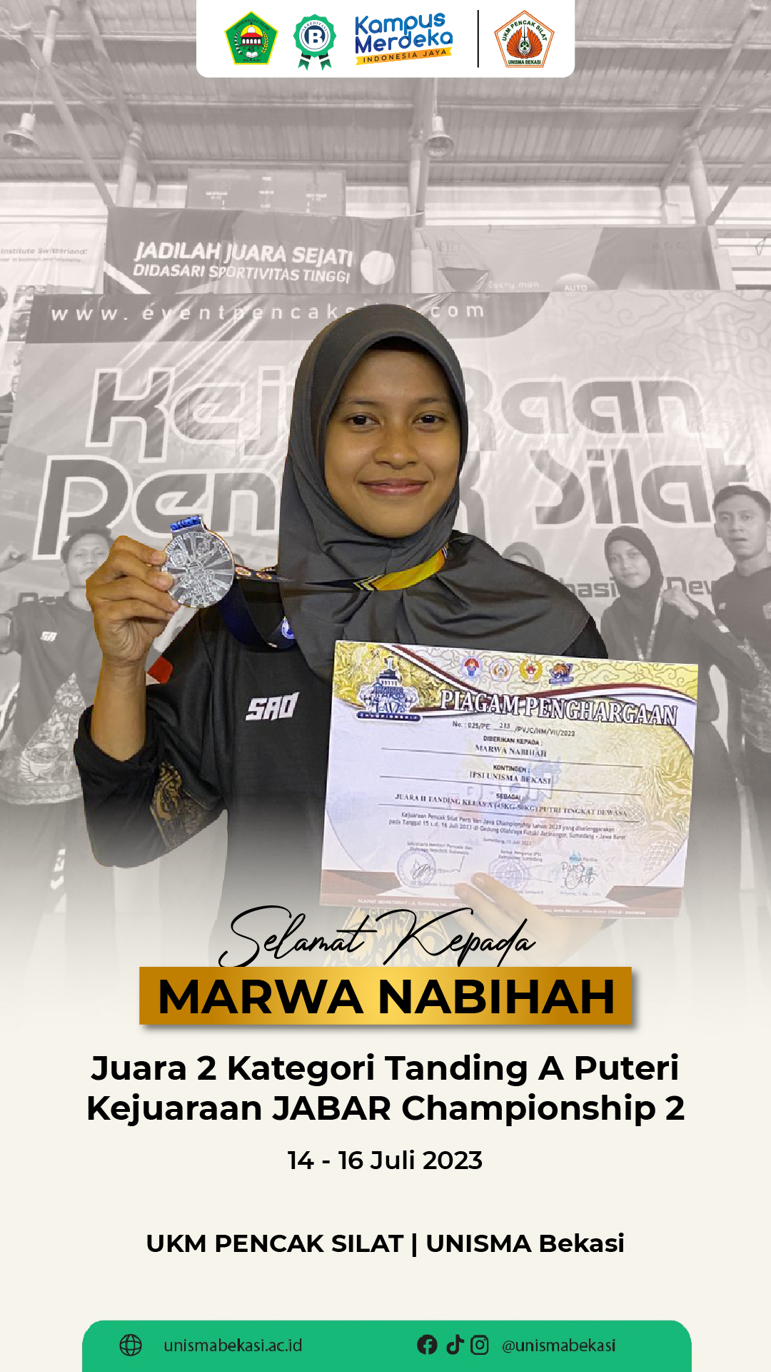 UNISMA Marwa_UKM Pencak Silat