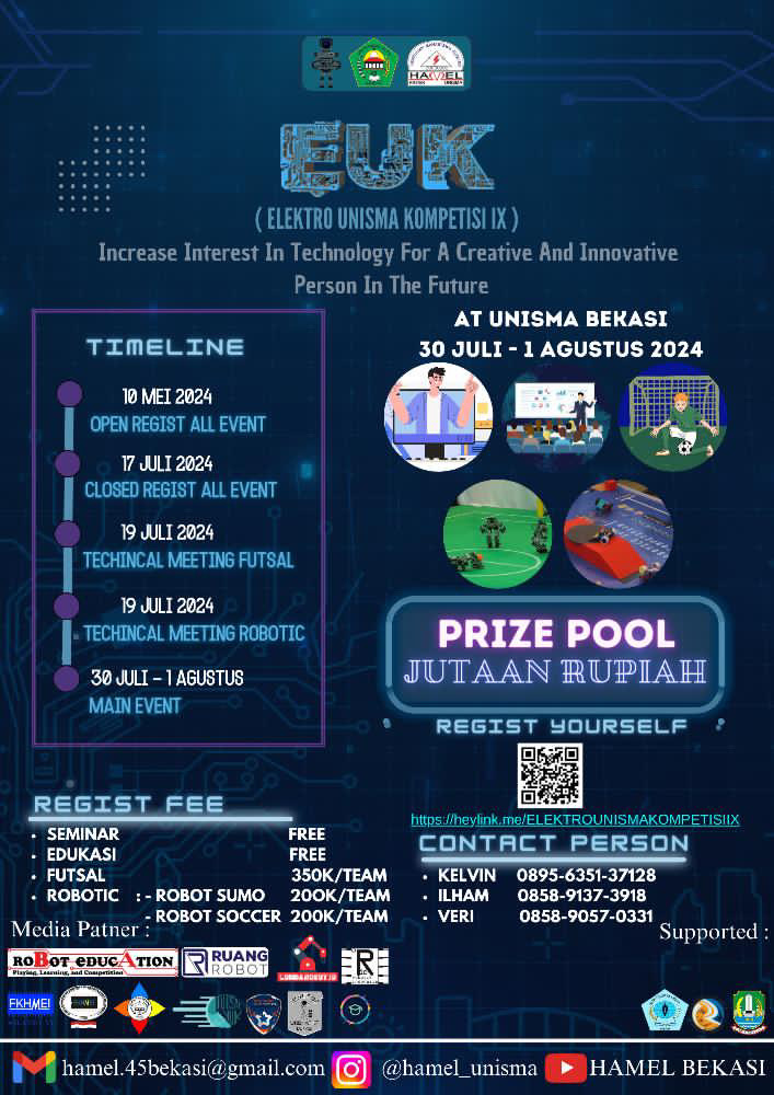 ELEKTRO UNISMA KOMPETISI UNIVERSITAS ISLAM 45 BEKASI