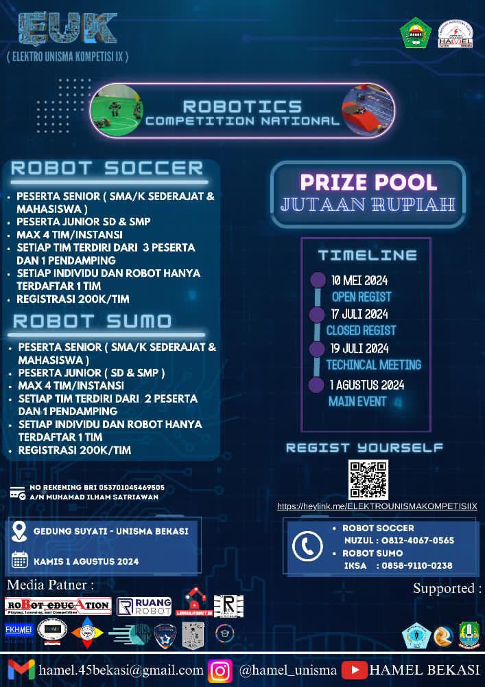 ROBOTICS UNIVERSITAS ISLAM 45 BEKASI ELEKTRO
