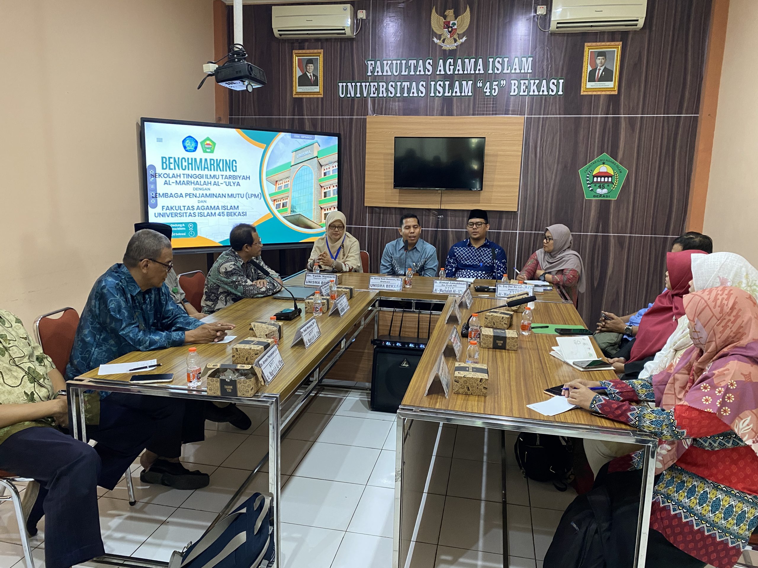 Fakultas Agama Islam Universitas Islam 45 UNISMA Bekasi Jadi Tujuan Benchmarking Sekolah Tinggi Ilmu Tarbiyah Al-Marhalah Al-Ulya untuk Tingkatkan Kualitas Pendidikan dan Manajemen Institusi (11)