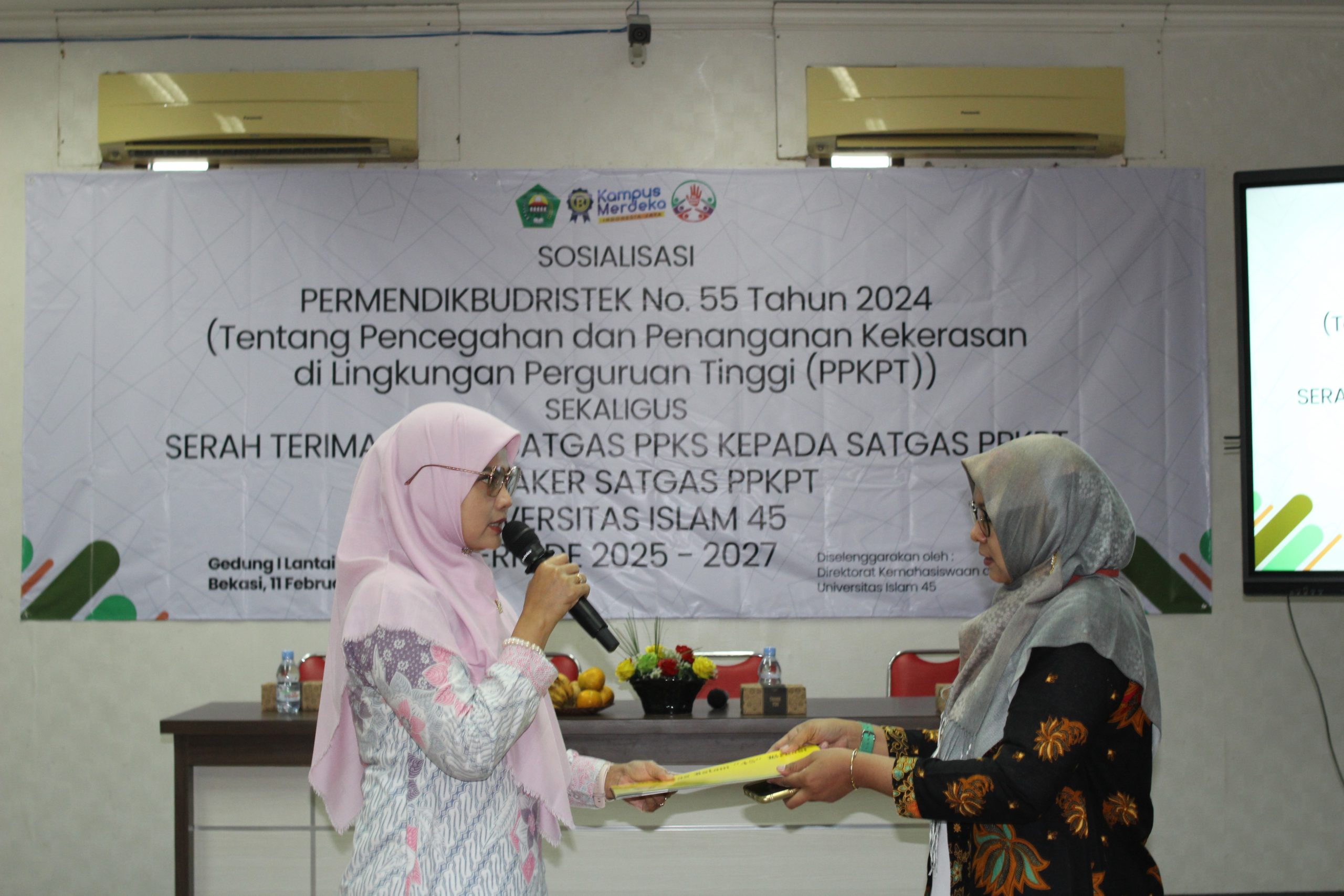 SERAH TERIMA TUGAS SATGAS PPKS KEPADA SATGAS PPKPT UNIVERSITAS ISLAM 45 PERIODE 2025-2027c (1) SERAH TERIMA TUGAS SATGAS PPKS KEPADA SATGAS PPKPT UNIVERSITAS ISLAM 45 PERIODE 2025-2027c (1)