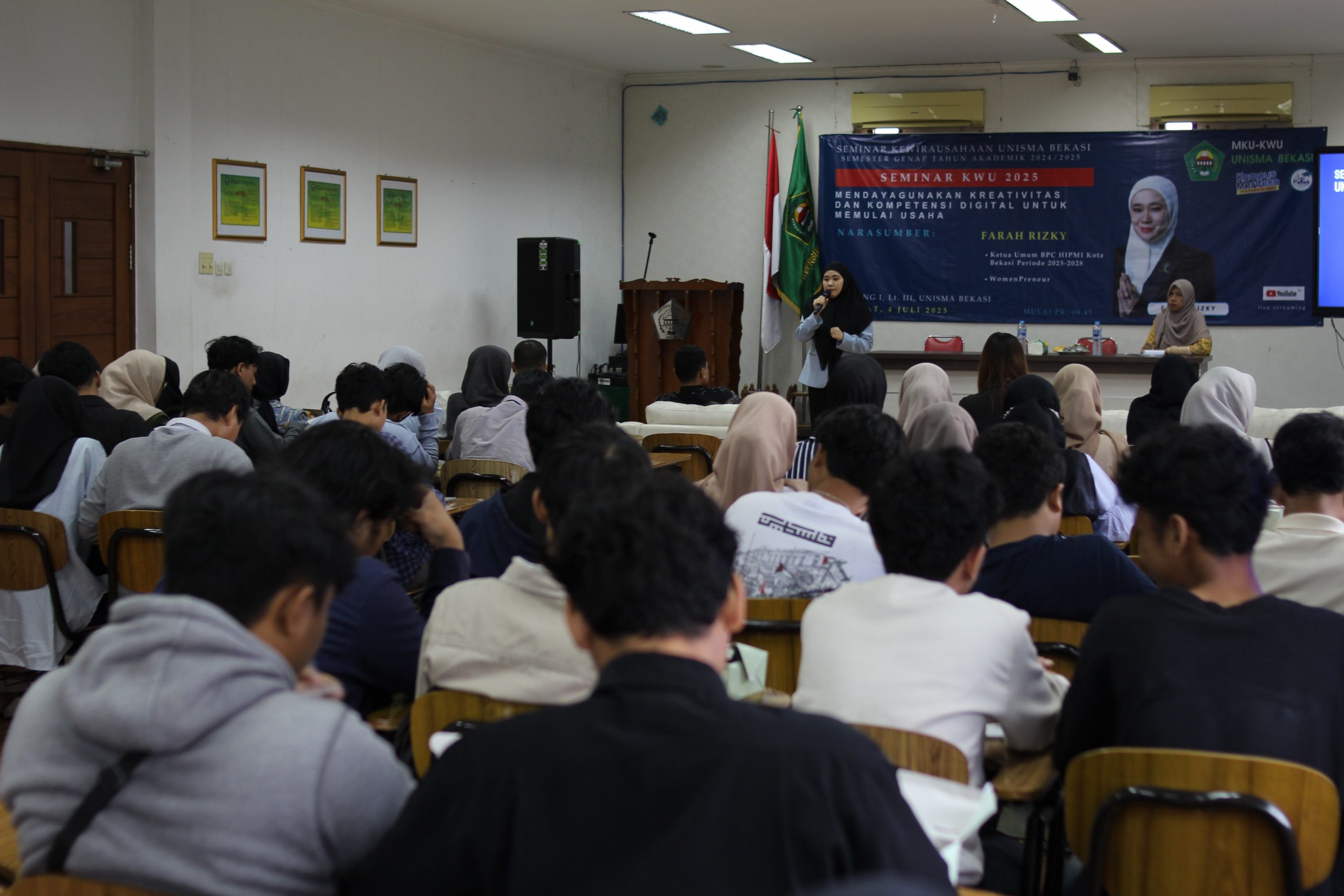 UNISMA Bekasi Gelar Seminar KWU 2025 Dorong Mahasiswa Kampus Bekasi Jadi Wirausahawan Digital (4) UNISMA Bekasi Gelar Seminar KWU 2025 Dorong Mahasiswa Kampus Bekasi Jadi Wirausahawan Digital (4)