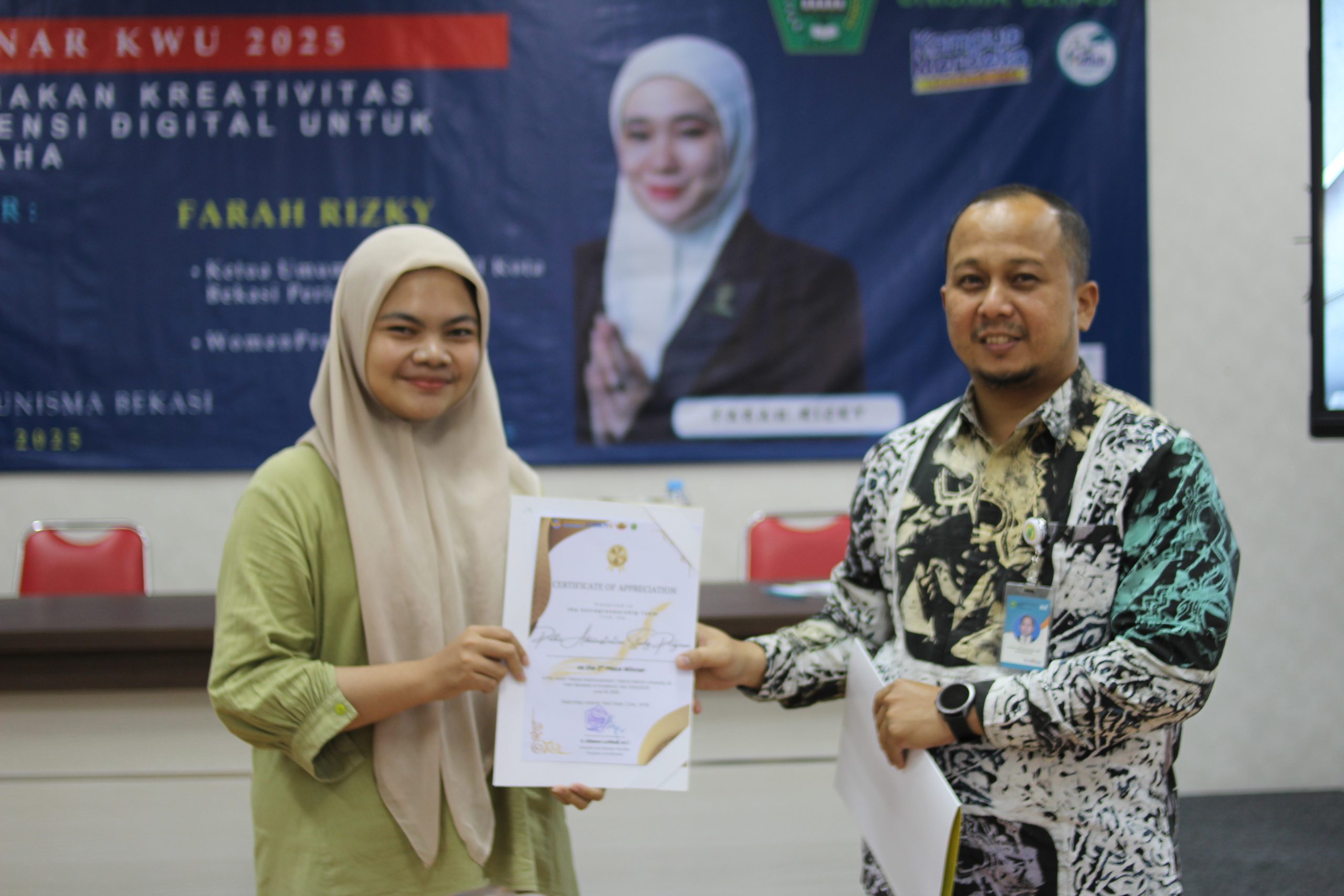 UNISMA Bekasi Gelar Seminar KWU 2025 Dorong Mahasiswa Kampus Bekasi Jadi Wirausahawan Digital (4)d UNISMA Bekasi Gelar Seminar KWU 2025 Dorong Mahasiswa Kampus Bekasi Jadi Wirausahawan Digital (4)d