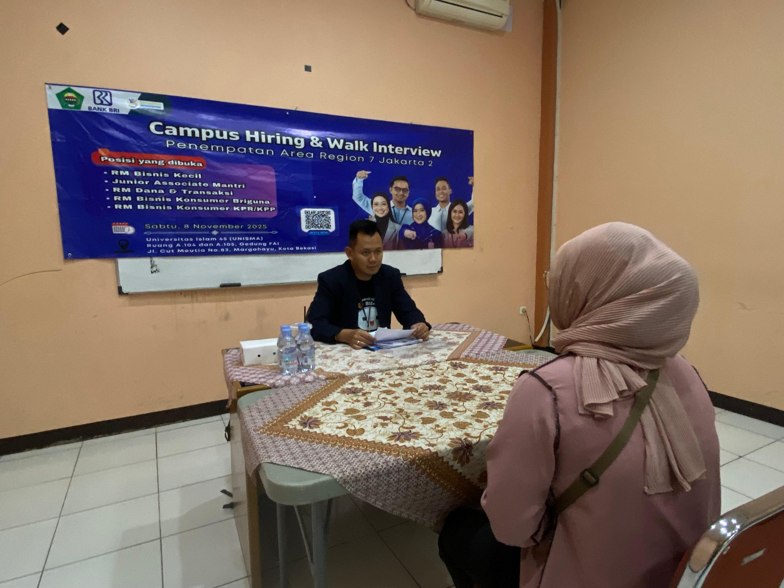 BRI Walk in Interview di Universitas Islam 45 Bekasi Dukung Peningkatan Akses Karier Lulusan (6) BRI Walk in Interview di Universitas Islam 45 Bekasi Dukung Peningkatan Akses Karier Lulusan (6)