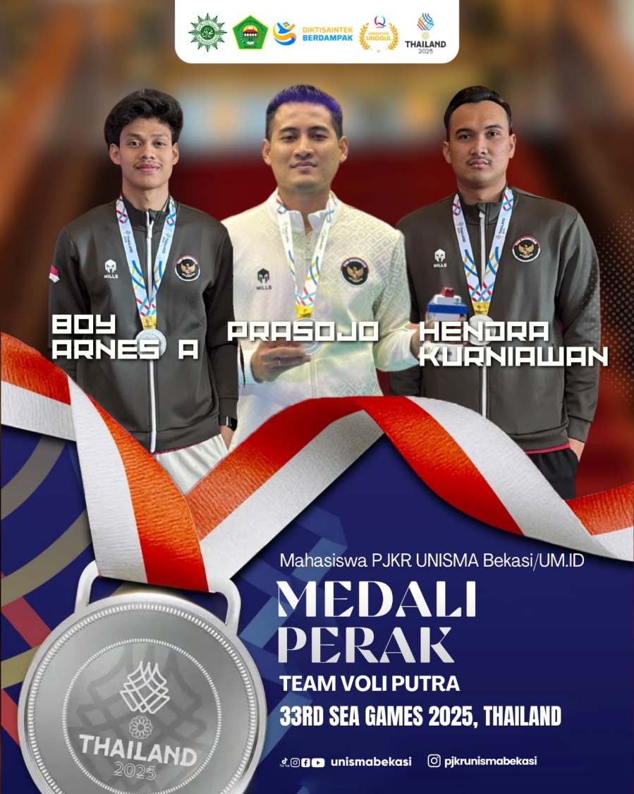 Raih Perak SEA Games 2025 Mahasiswa PJKR UNISMA Bekasi Tuntaskan Studi Lewat Jalur Prestasi 2
