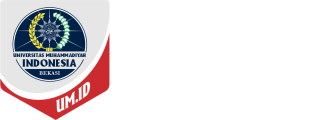 Logo UM.ID Bekasi (teks putih untuk kontras navbar)